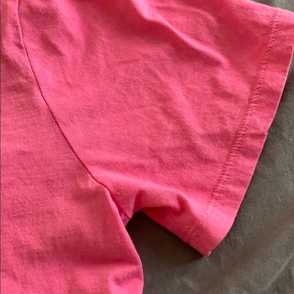 GUC J.Crew Supima Cotton V-Neck Pink size small - Picture 3 of 5